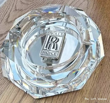 ASHTRAY ROUND ROYCE ROLLS 0825